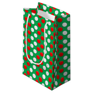 Kerststippen Rood Wit En Groen Kleine Cadeautas