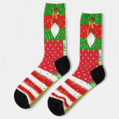 Kerststippen, Strepen en Kabouters Sokken (Links)