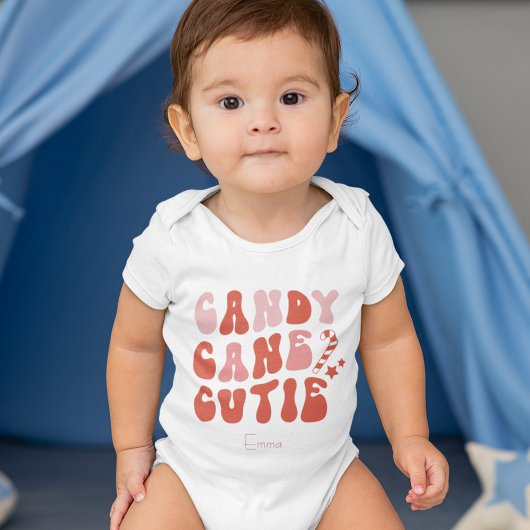 Kerststok Cute Kerstvakantie Romper