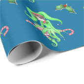 Kerststok Elf Inpakpapier (Rol Hoek)