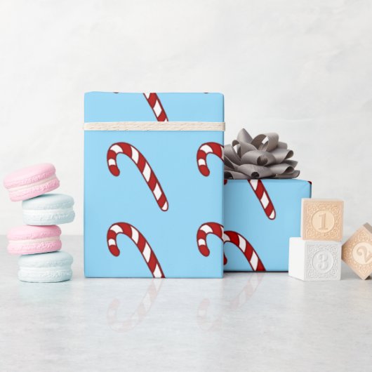 Kerststok illustratie cadeaupapier (Baby Shower)