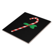 Kerststok Kerst Tegels Tegeltje (Zijkant)
