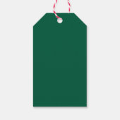 Kerststok Noordpool Express Speciale Levering Cadeaulabel (Achterkant)