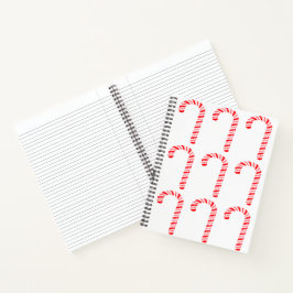 Kerststok Spiral Notebook Notitieboek