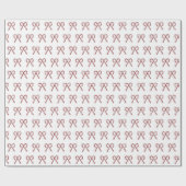 Kerststok Wrap Papier (Vlak)