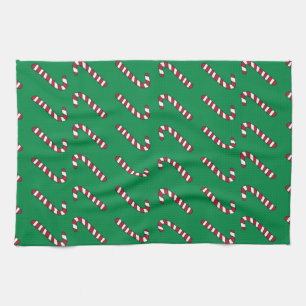 Kerststokjes handdoek