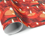 Kerststokken aansteken cadeaupapier (Rol Hoek)