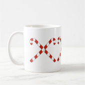 Kerststokken Gekruist Koffiemok (Links)
