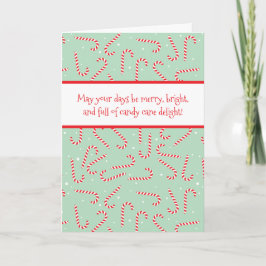 Kerststokken Kaart