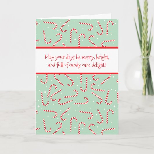 Kerststokken Kaart (Voorkant)