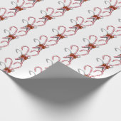 Kerststokken Kerstmis Cadeaupapier (Hoek)