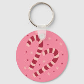 Kerststokken Sleutelhanger (Voorkant)