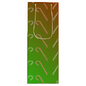 Kerststokken Wijn Cadeautas (Voorkant)