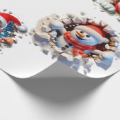 Kerststoktekens Cadeaupapier (Hoek)