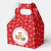 Kerststol bakken bedankdoosjes (Achterkant)