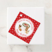 Kerststol bakken bedankjes labels (In situ)