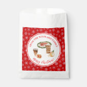 Kerststol bakken bedankzakje (Voorkant)