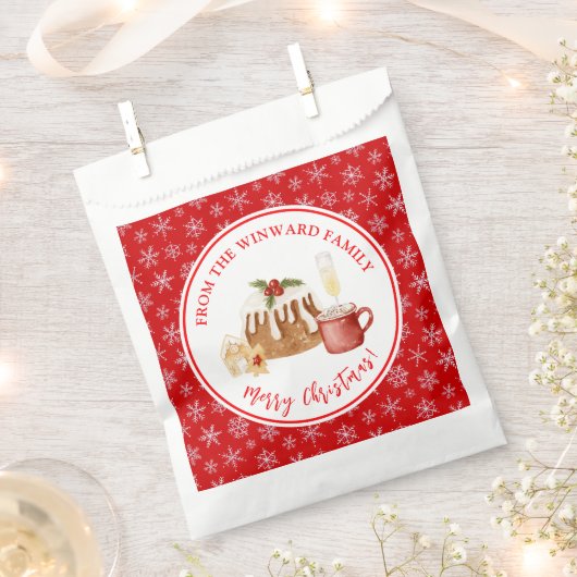 Kerststol bakken bedankzakje (Geknipt)