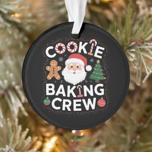 Kerststol Bakploeg Familie Kerstmis Ornament (Boom)