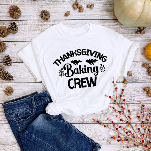 Kerststol Bakploeg Leuk Feest T-shirt