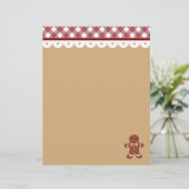 Kerststol Briefhoofd (Staand voorkant)