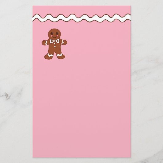 Kerststol Briefpapier (Voorkant)
