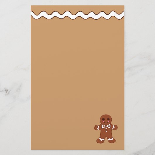 Kerststol Briefpapier (Voorkant)