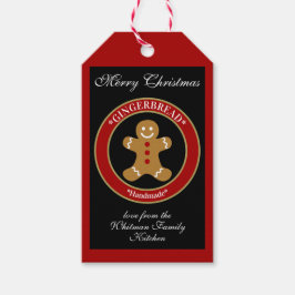 Kerststol Cadeaulabel