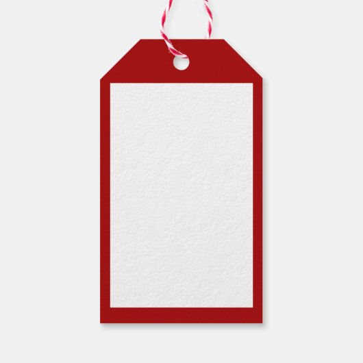 Kerststol Cadeaulabel (Achterkant)