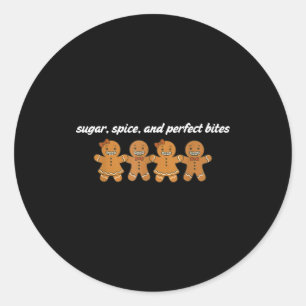 Kerststol Gebits Orthodontie Kerstman Orthodontie  Ronde Sticker