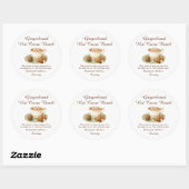 Kerststol Hete Chocolade Bom Gift Label (Vel)