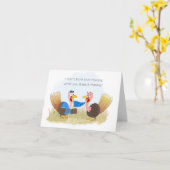 Kerststol Kaart (Gele Bloem)