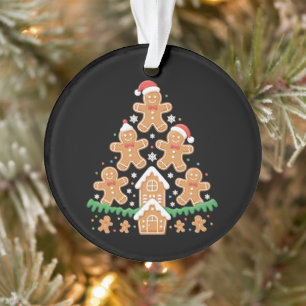 Kerststol Kerstboom Lichtjes Koek Bakken Ornament