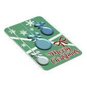 Kerststol Kerstdag Wenskaart Magneet (Rechterzijde)