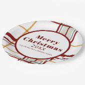 Kerststol Kerstfeest Papieren Bord (Gekanteld)