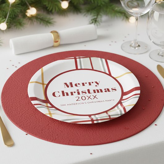 Kerststol Kerstfeest Papieren Bord
