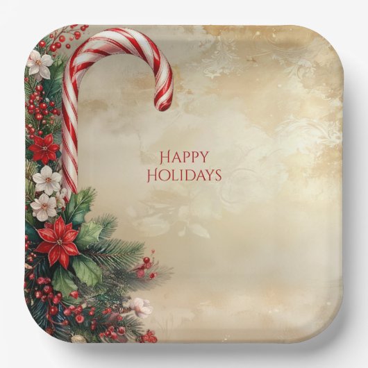 Kerststol Kerstmis Papieren Bord (Voorkant)