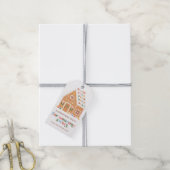 Kerststol Kerstvakantie Cadeaulabel (Met Touw)