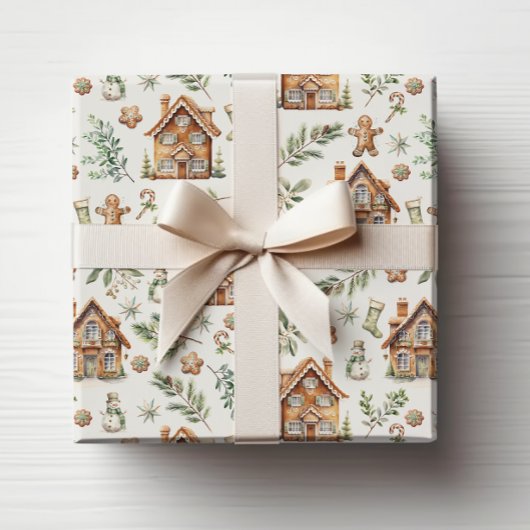 Kerststol Kerstverpakkings papier