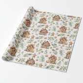 Kerststol Kerstverpakkings papier (Uitgerold)