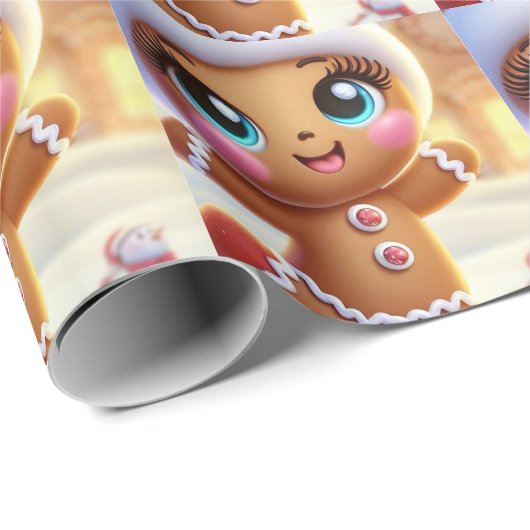 Kerststol Kerstvreugde Cadeaupapier (Rol Hoek)