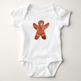 Kerststol Koekje Baby Bodysuit