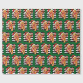 Kerststol Koekje Cadeaupapier (Vlak)