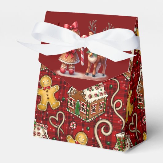Kerststol Koekjes Bedankdoosjes (Voorkant Zijde)