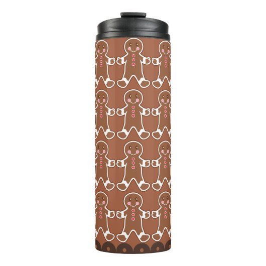 Kerststol Koekjes Koffiebeker Thermosbeker (Voorkant)
