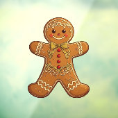 Kerststol Koekjes Mooie Kerst Raamsticker (Vel 3)