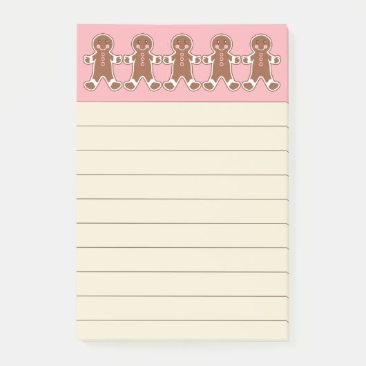 Kerststol Koekjes Post It Notities Post-it® Notes (Voorkant)