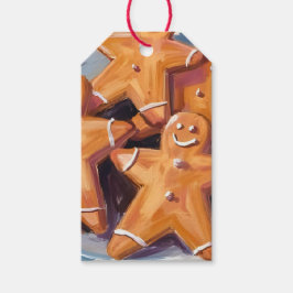 Kerststol Koekjes | Prettig Kerstfeest Cadeaulabel