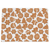 Kerststol Koekjes Schattig Kerstmis Groot Cadeauzakje (Voorkant)