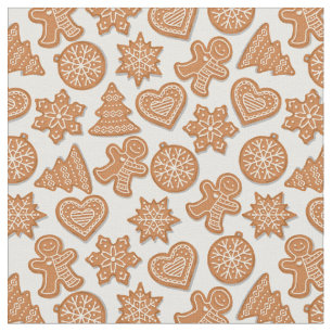 Kerststol Koekjes Schattig Kerstmis Stof